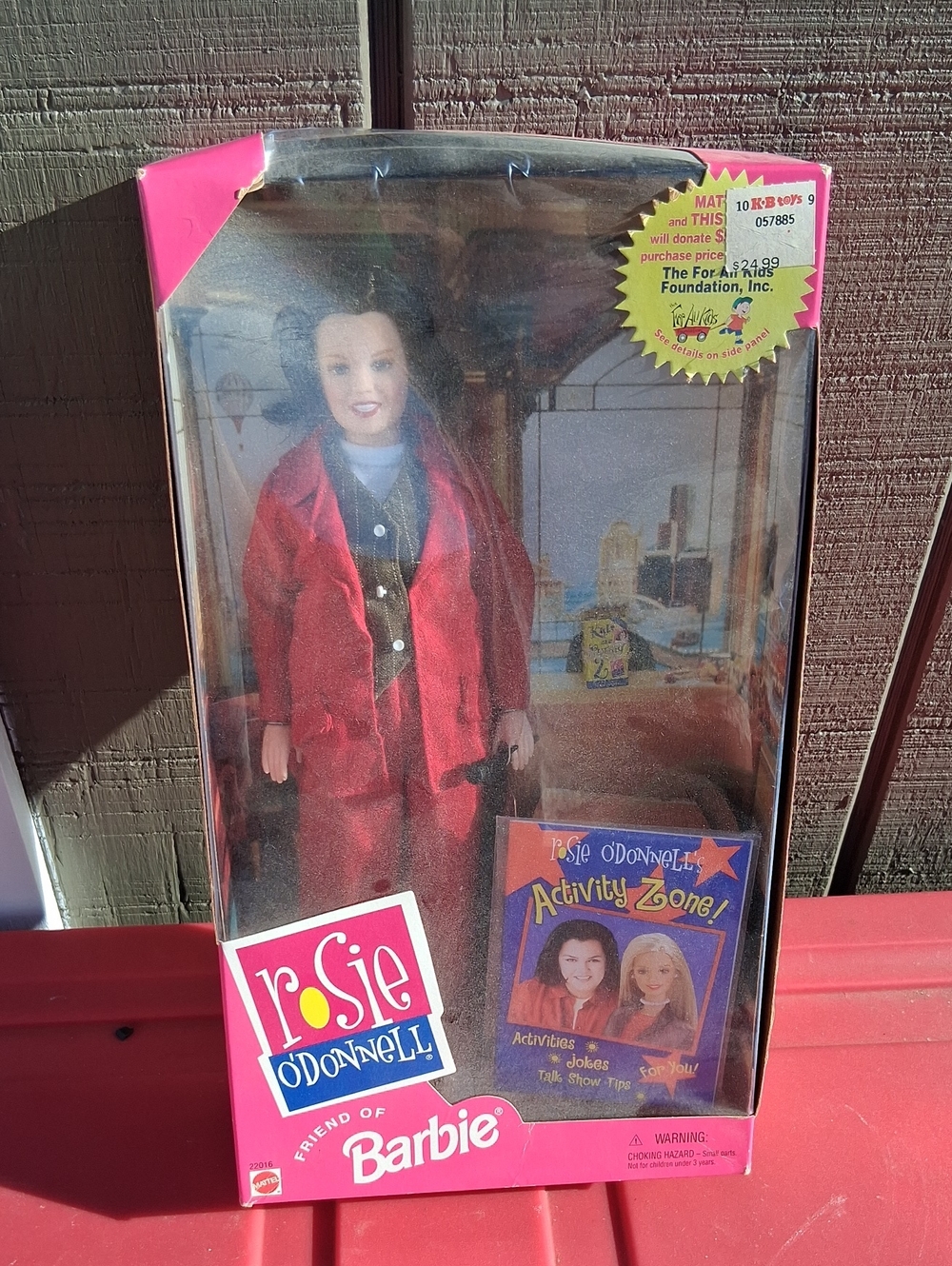 Barbie Brand Rosie O'Donnell Doll in Red Outfit
